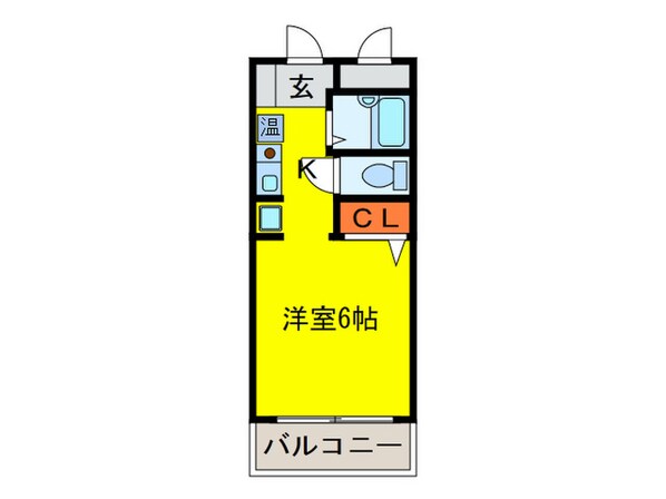 ｺﾑｽﾞﾊｳｽ千里中央の物件間取画像